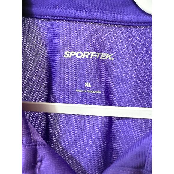 Ross Distribution Center Shirt Solid Purple XL Port Authority Polo Short Sleeve - Picture 5 of 5
